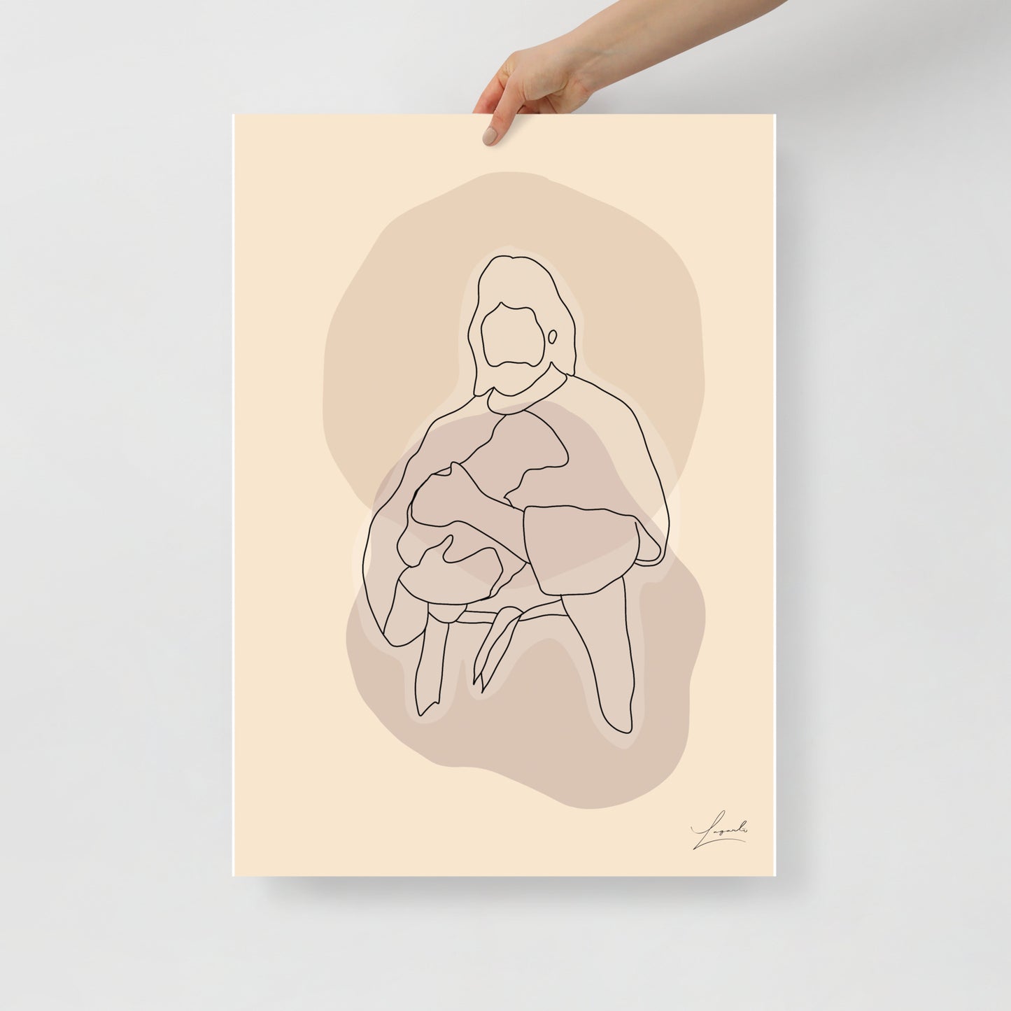 The One Poster - Faith Art by Lagarto Art